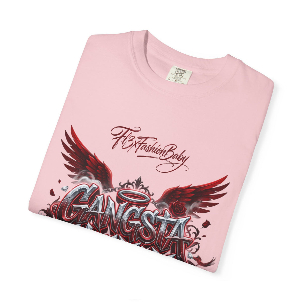 Gangsta Heaven Graphic T-Shirt — Scripted Front & Vertical Kanji Back