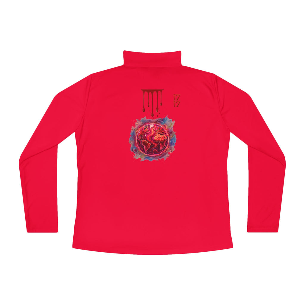 Ladies Quarter-Zip Pullover