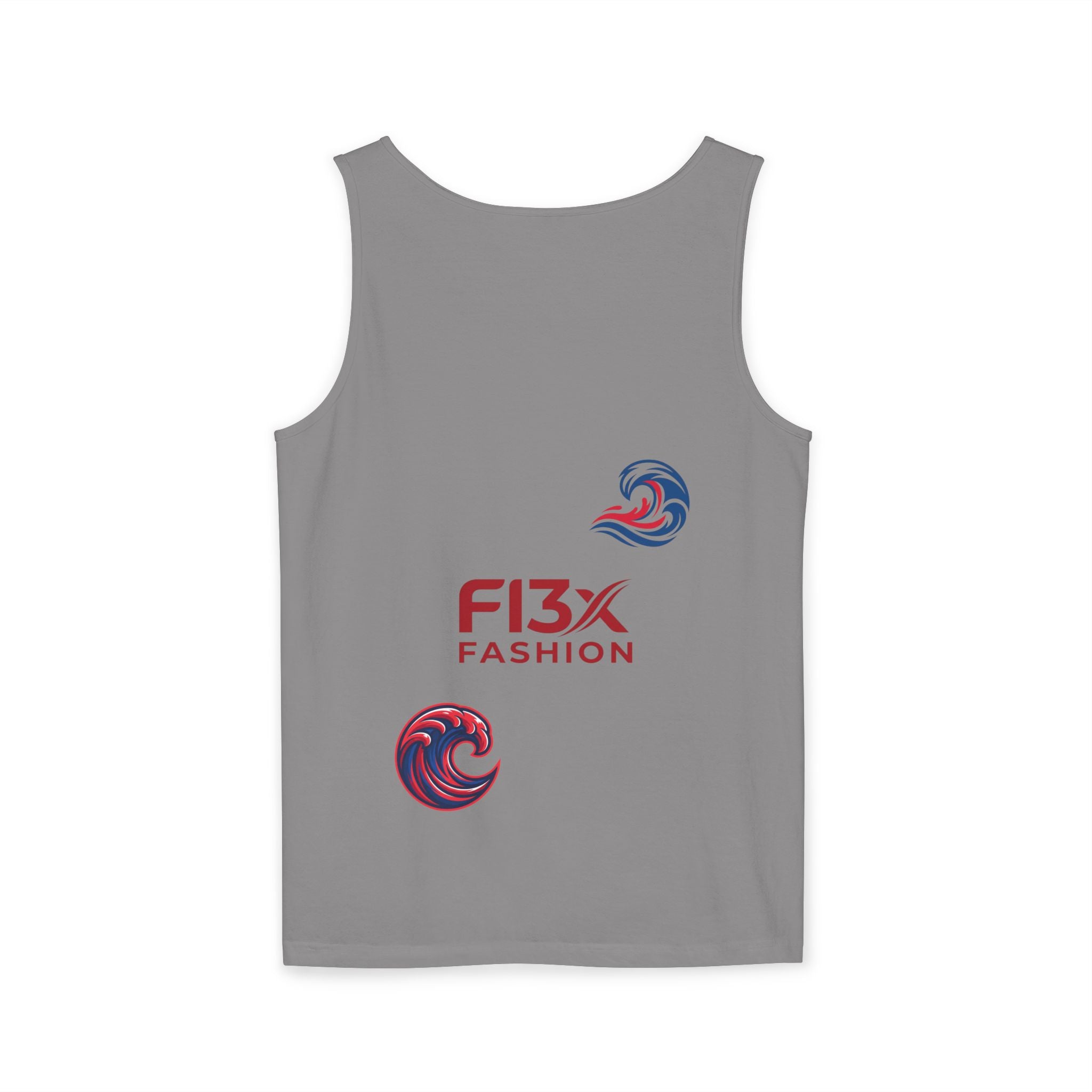 Graphic Tank Top — Colorful Street Art & Drip Logo Design