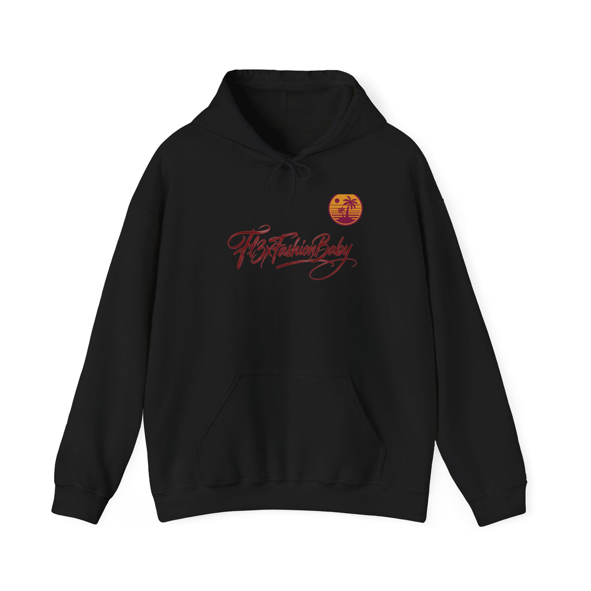 FBS Fashion Baby Script Hoodie – Retro Sun Logo Pullover
