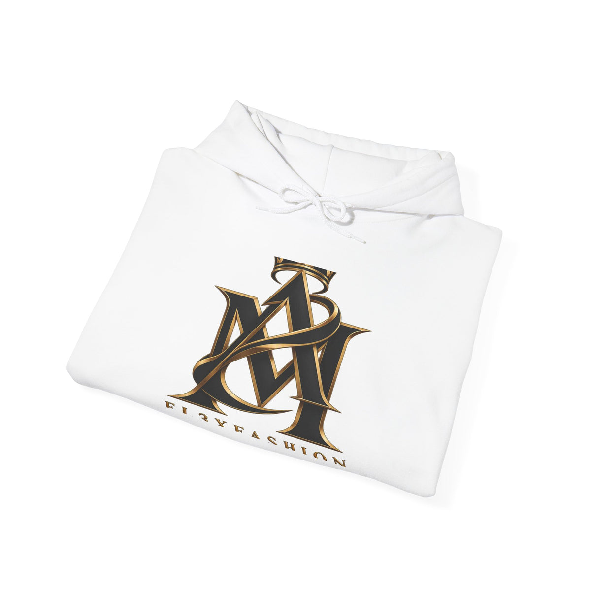 Monogram Logo Hoodie — Stylish Aesthetic Streetwear Pullover