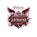 Gangsta Heaven Kiss-Cut Sticker — Red Winged Street Art Decal