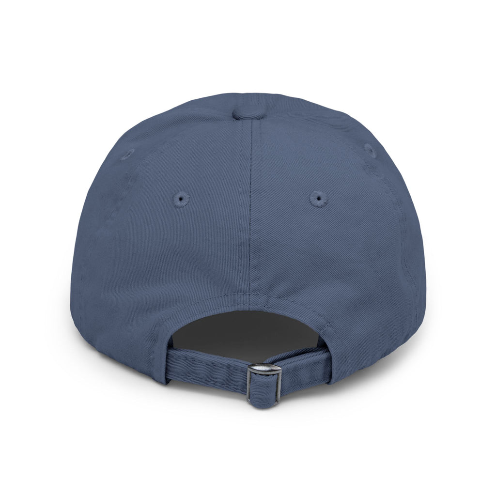 Distressed Black Cap with Red Drip Graphic – Gothic Blood Drip Hat