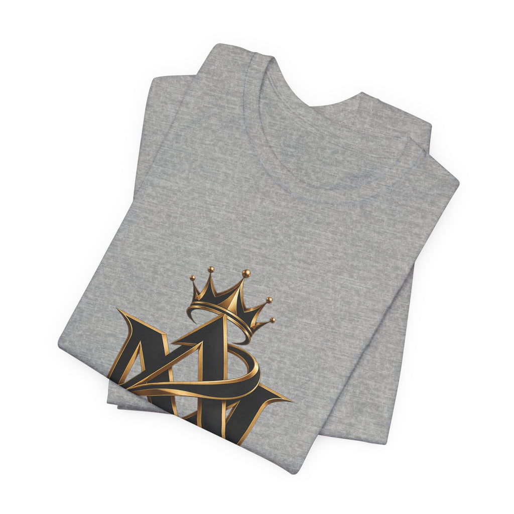 Crown Monogram Logo Tee — FL3XFASHION Graphic T-Shirt