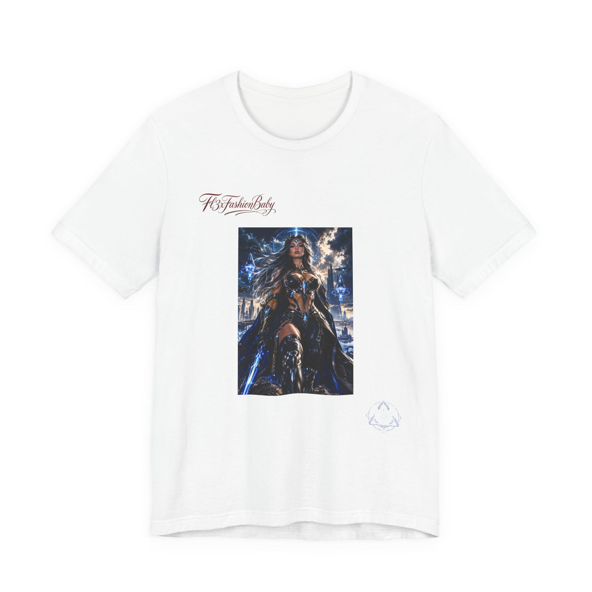 Wonder Heroine Graphic Tee — 'Flirtatious Lady' Front Print