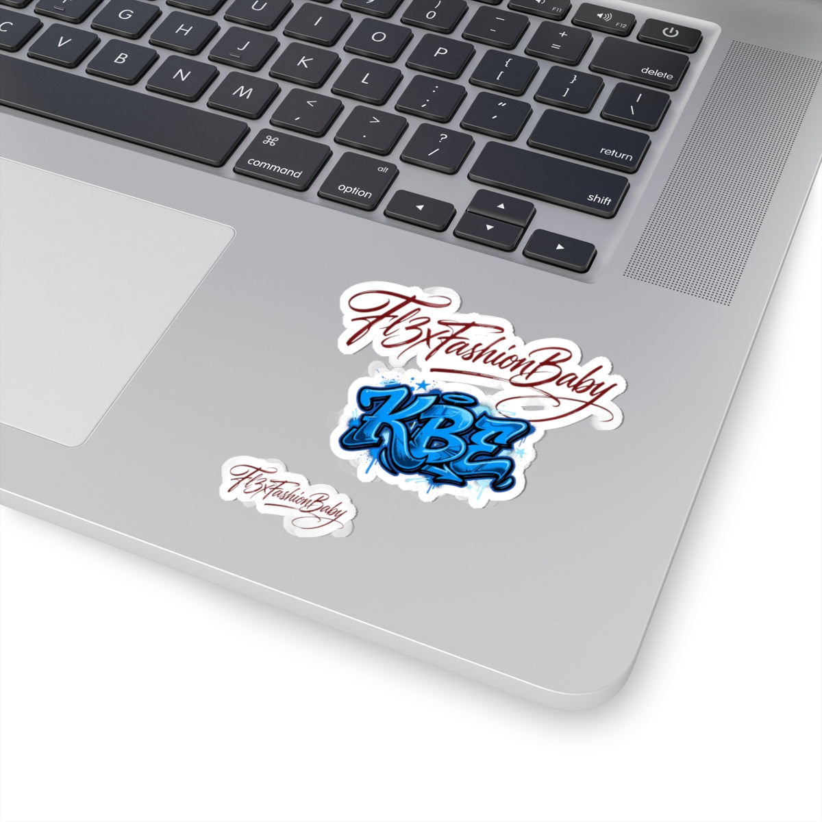 Kiss-Cut Stickers — KBZ Blue Graffiti & Fl3xFashionBaby Script Sticker Set