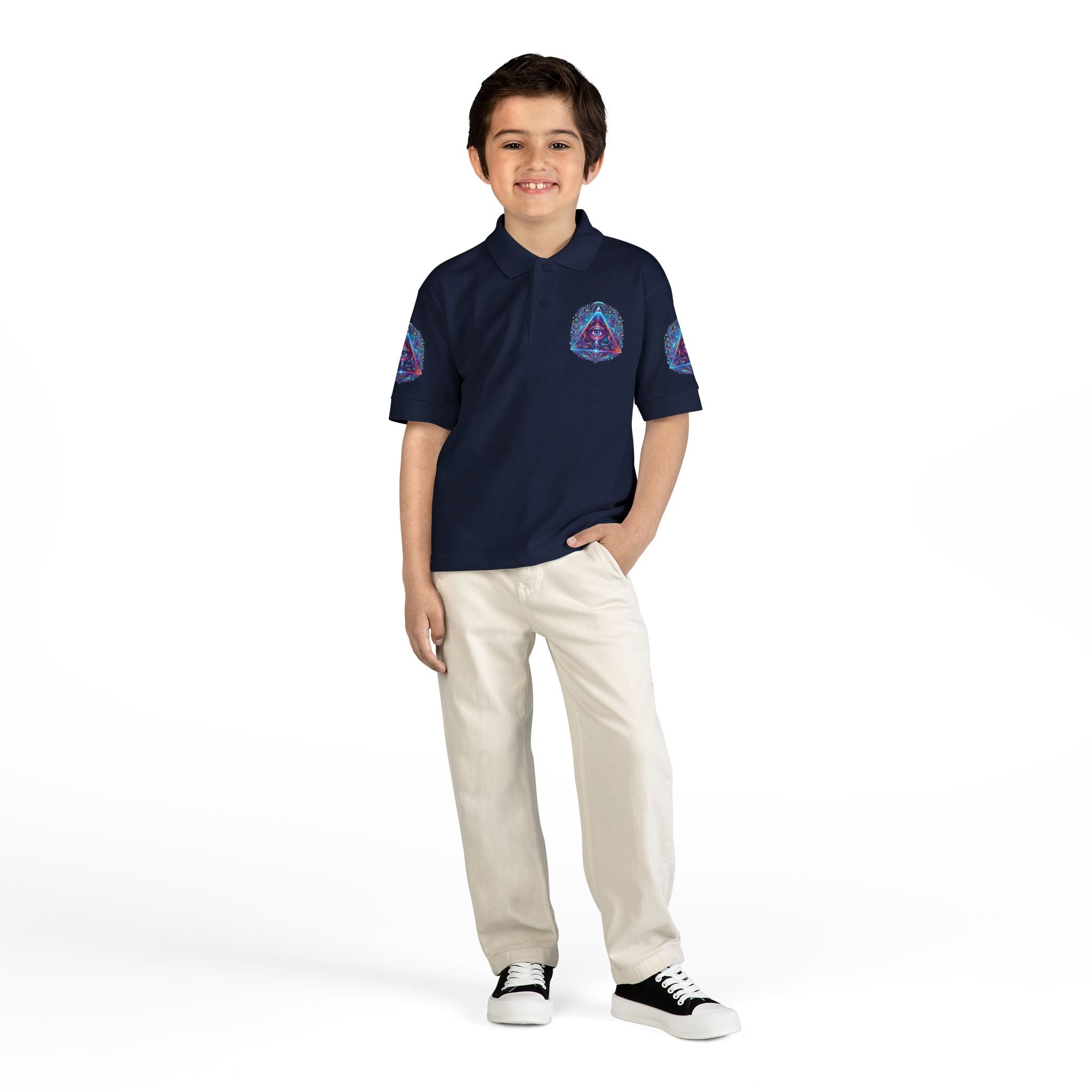 DryBlend® Youth Jersey Polo