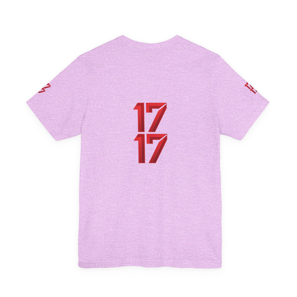 Stay Krazi Graffiti Tee — Red 17 Streetwear T‑Shirt