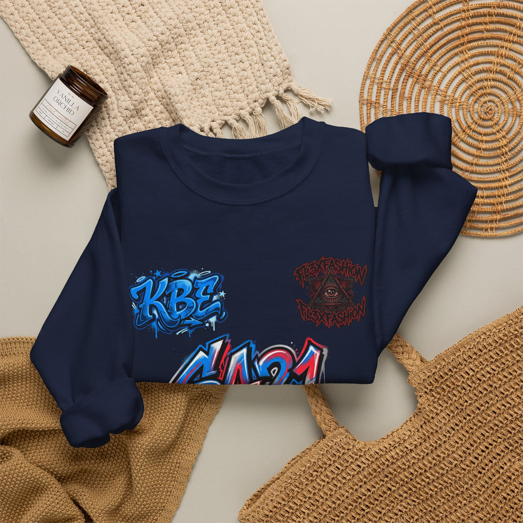 Halloween 'HalloQueen' Graphic Sweatshirt — SA21 Graffiti Crewneck
