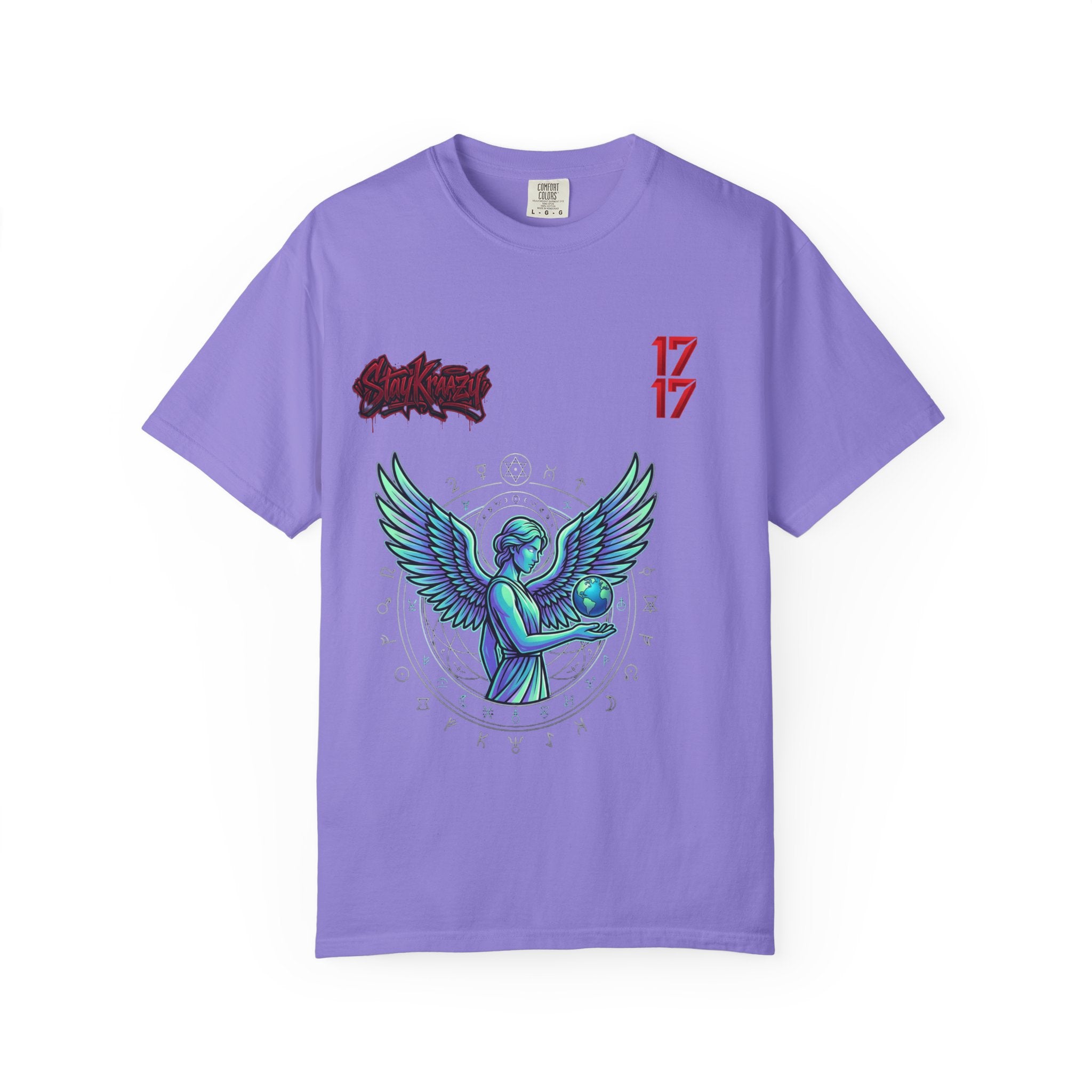 Angel & Devil Graphic T-Shirt — '24 Hours To Live' Streetwear