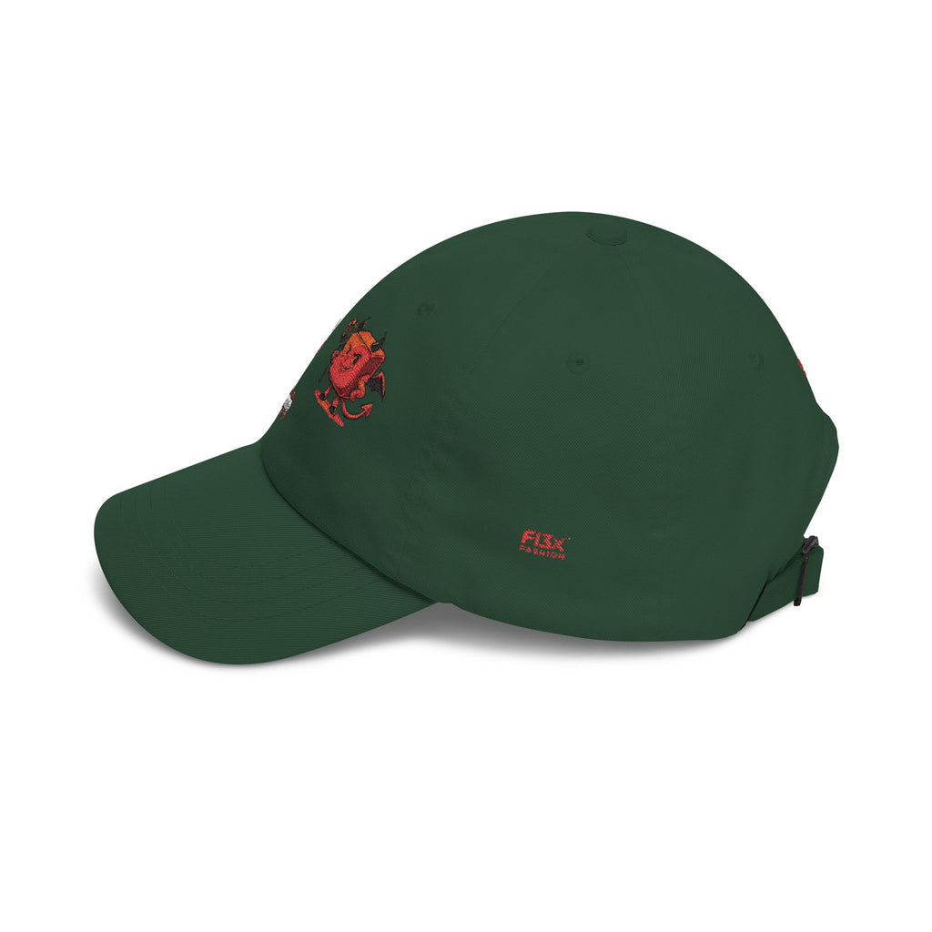 Devil Pixel Dad Cap – Retro Gaming Graphic Baseball Hat