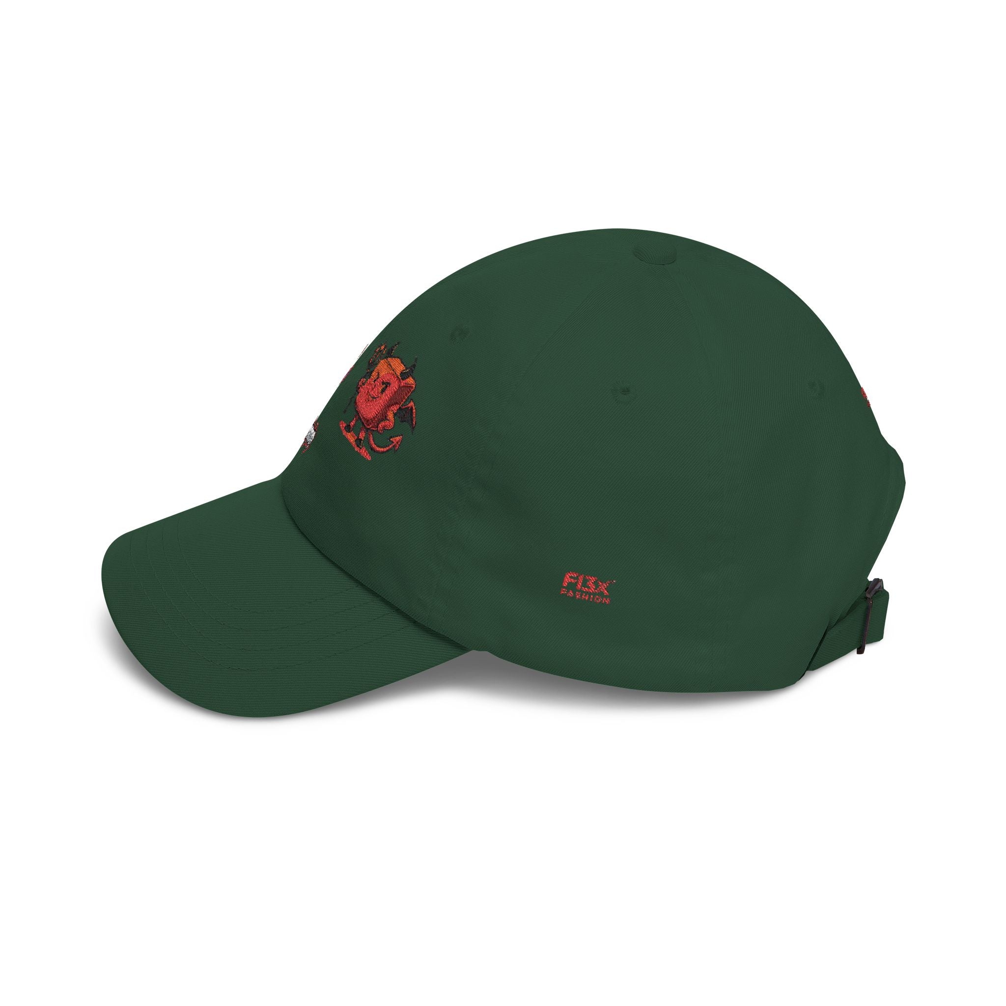 Devil Pixel Dad Cap – Retro Gaming Graphic Baseball Hat