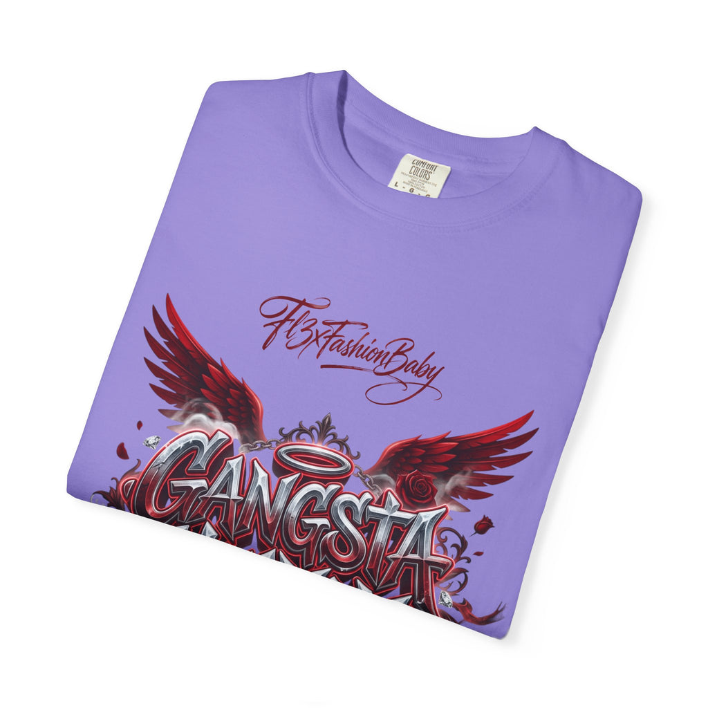 Gangsta Heaven Graphic T-Shirt — Scripted Front & Vertical Kanji Back