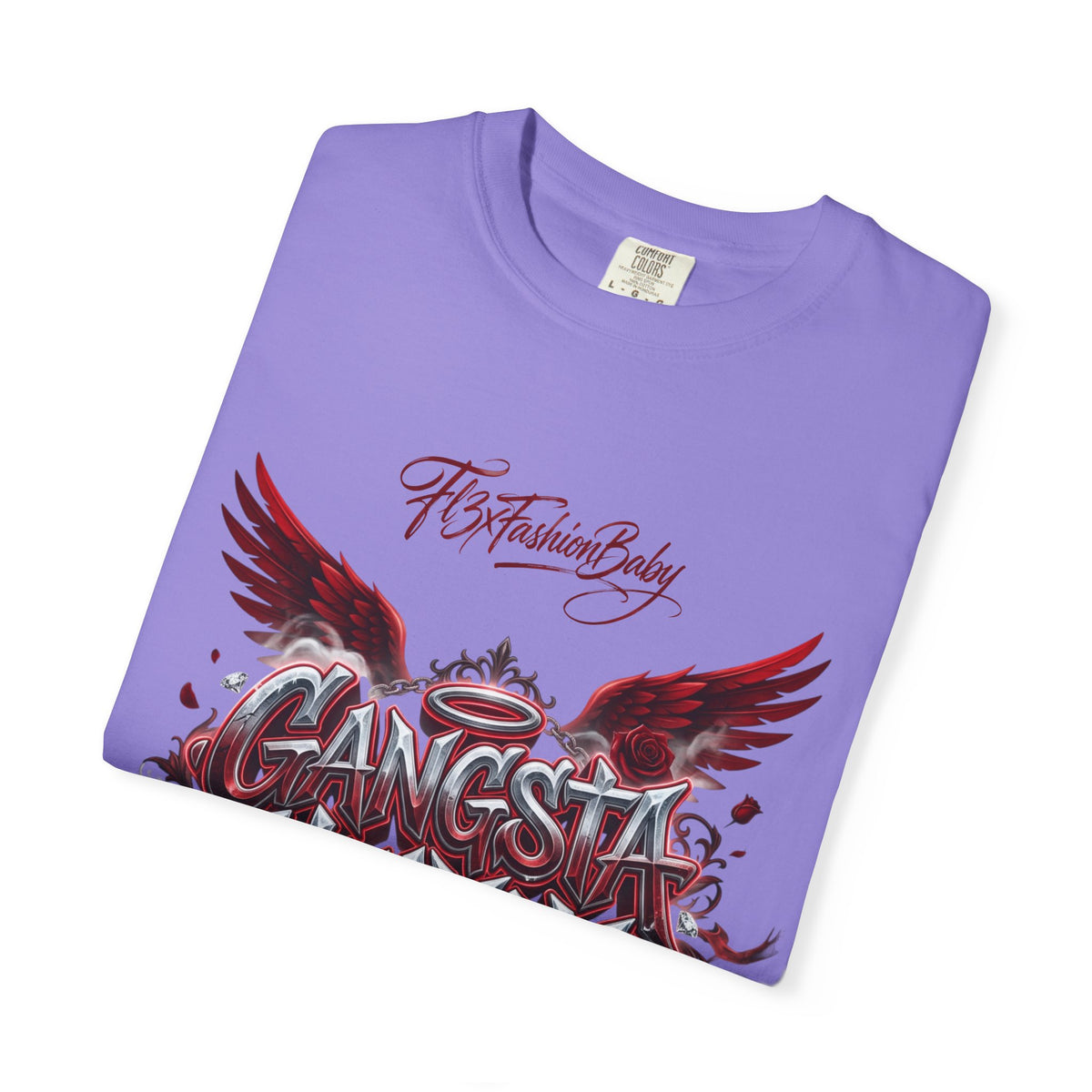 Gangsta Heaven Graphic T-Shirt — Scripted Front & Vertical Kanji Back