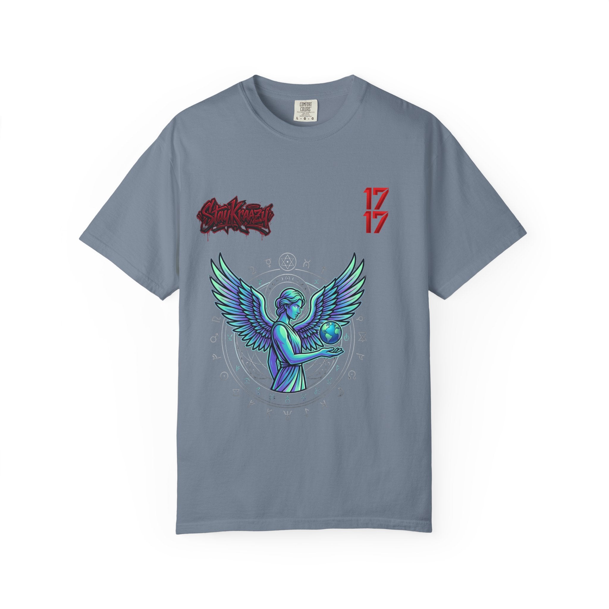 Angel & Devil Graphic T-Shirt — '24 Hours To Live' Streetwear