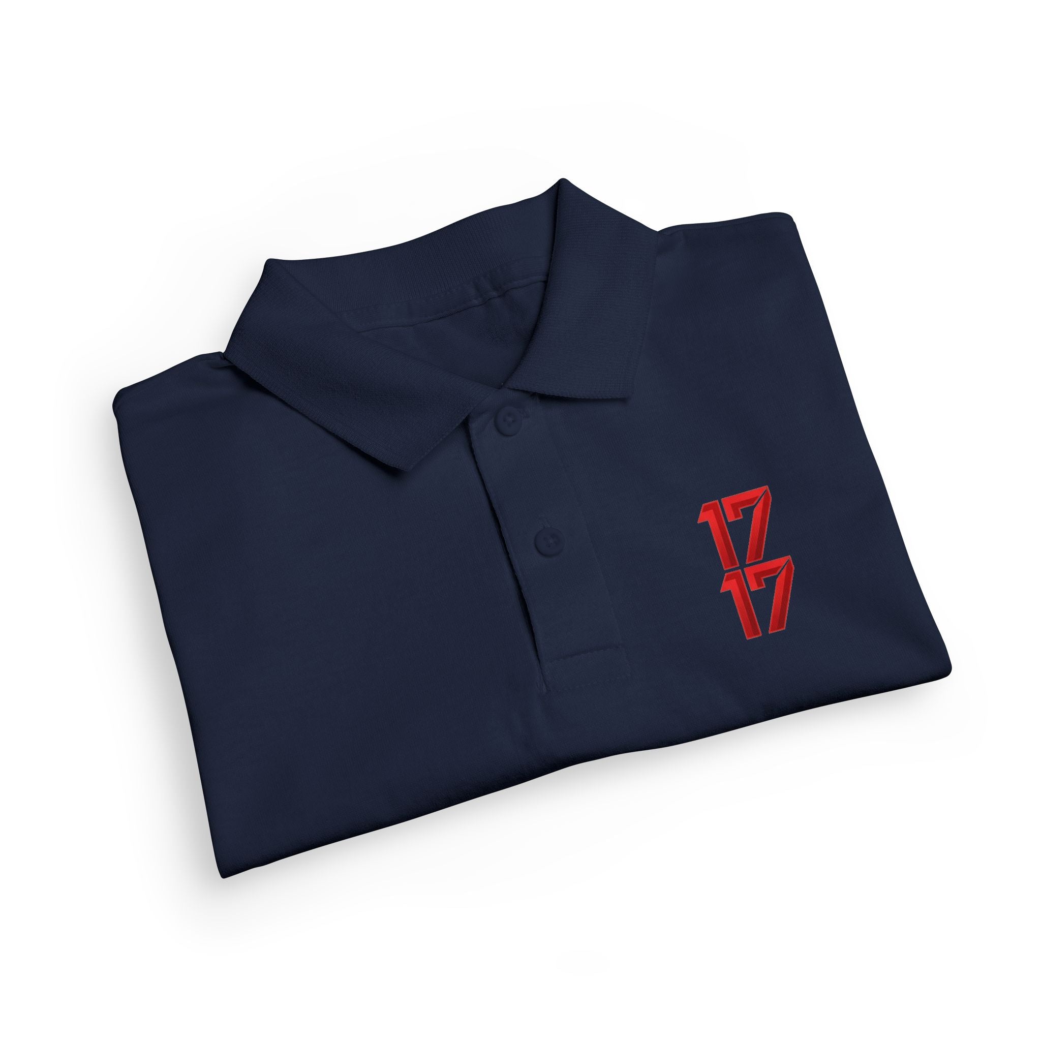 Youth Polo — Red 17 Graphic School Spirit Polo
