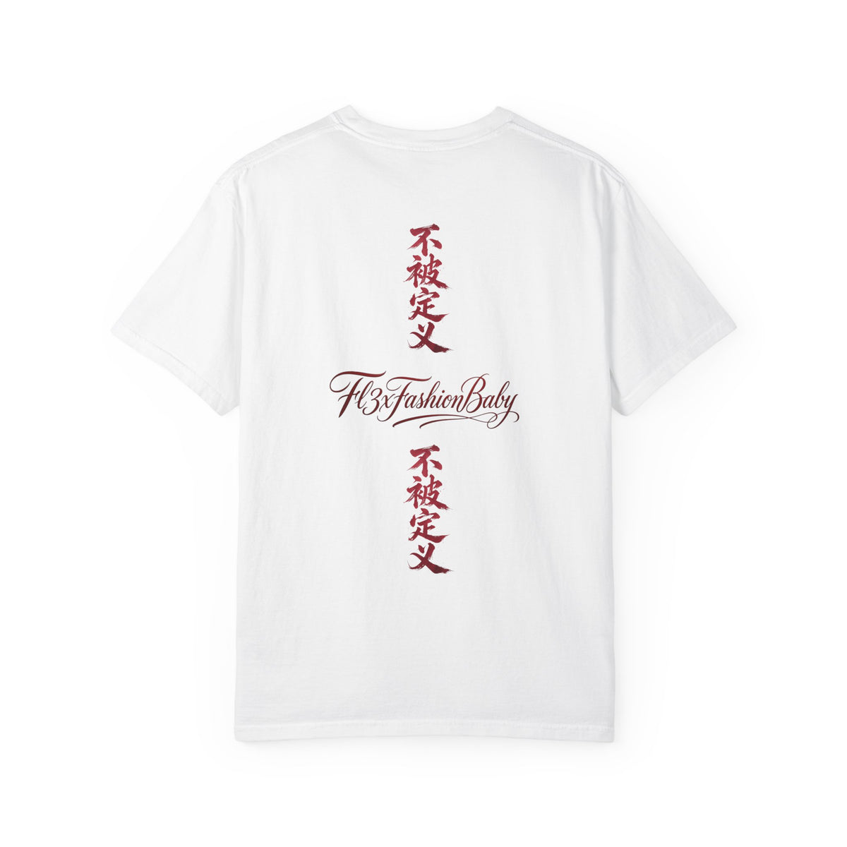 Graphic T-Shirt — Urban Asian-Inspired Logo Tee with Kanji & Devil Icon