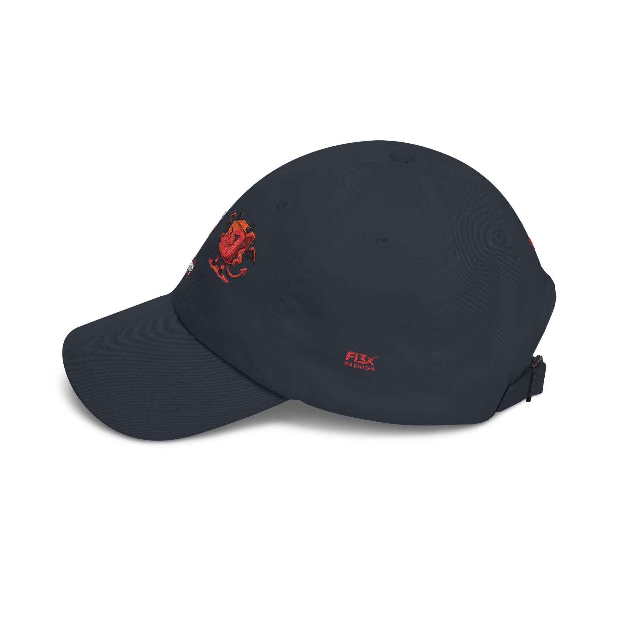 Devil Pixel Dad Cap – Retro Gaming Graphic Baseball Hat