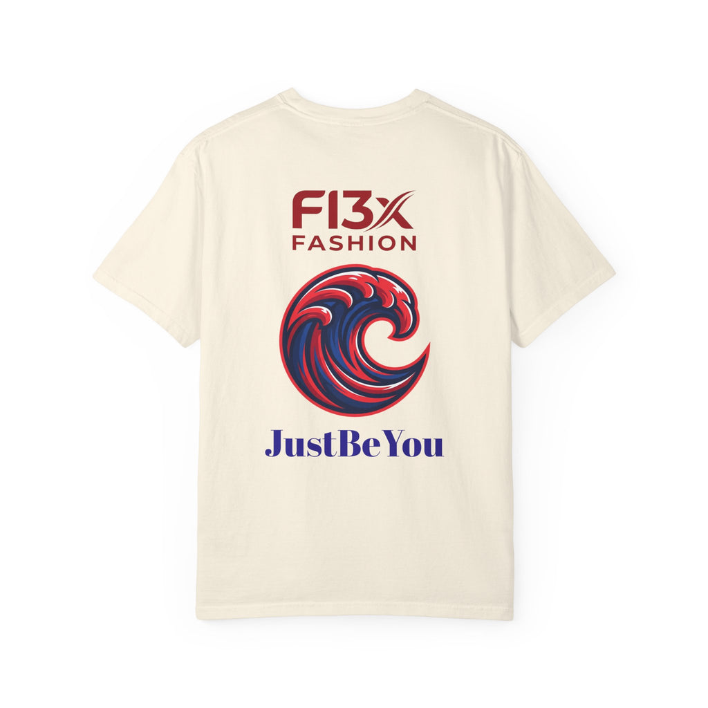 Graphic T-Shirt — 'Just Be You' FI3x Fashion Wave Logo Tee