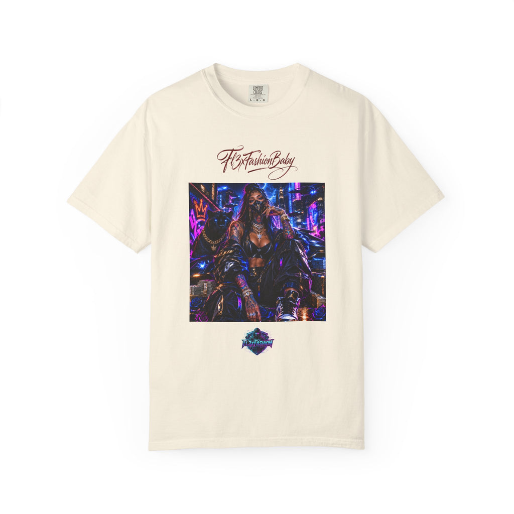 Cyberpunk Nightlife T‑Shirt — “The Fashion Baby” Graphic Tee