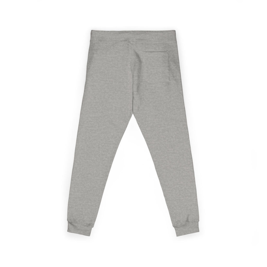 Embroidered "I’m Sorry" Fleece Sweatpants — Cozy White Joggers