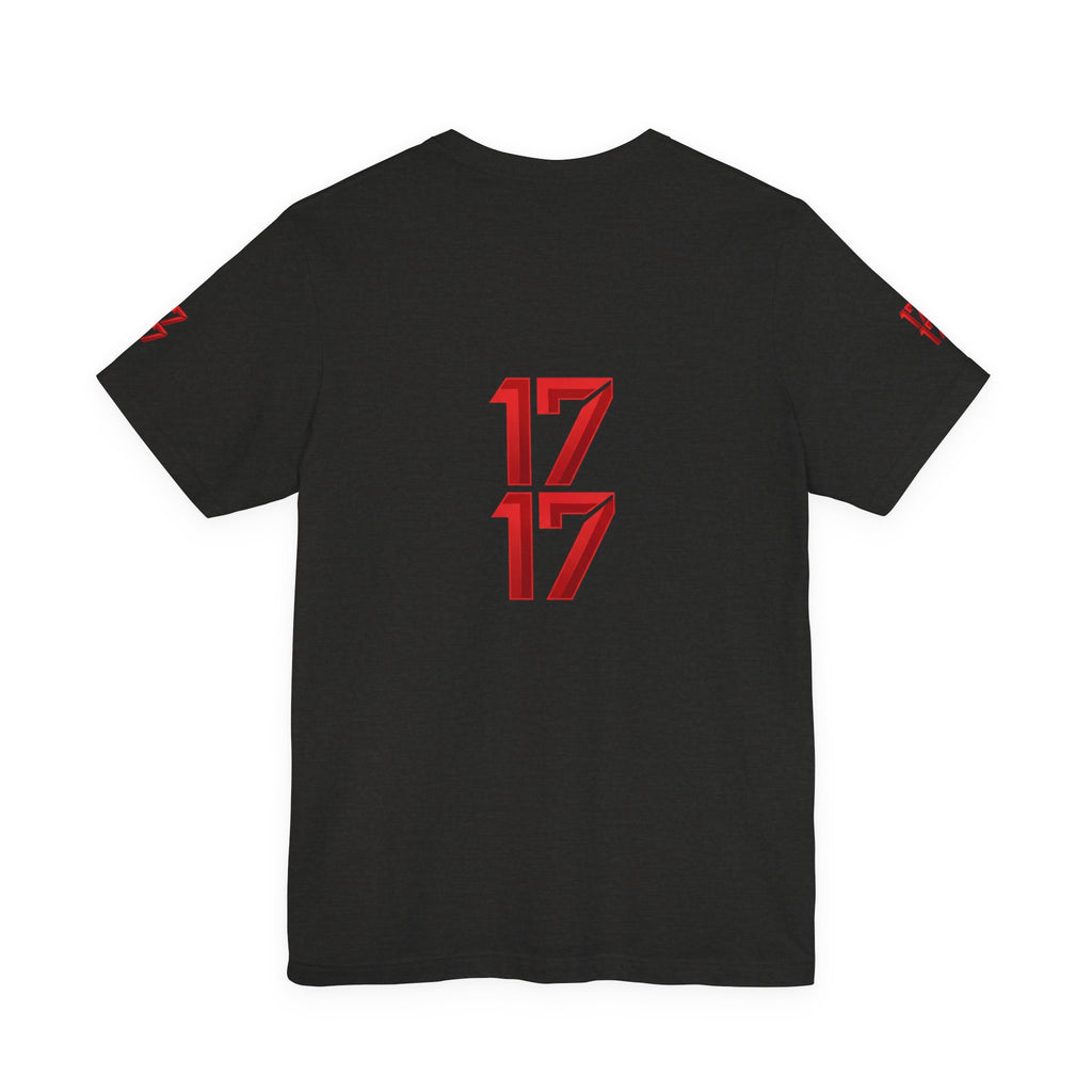 Stay Krazi Graffiti Tee — Red 17 Streetwear T‑Shirt