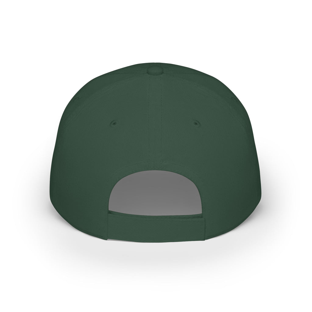 Low Profile Baseball Cap — Neon Grin Streetwear Hat with 'FL3X' Graphic