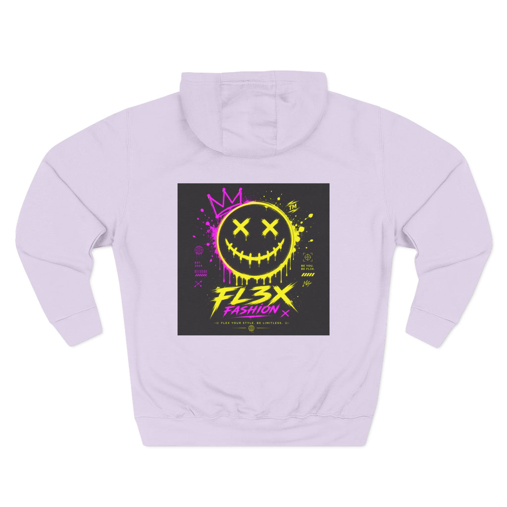 Smiley Neon Graphic Hoodie — FL3X Fashion Streetwear