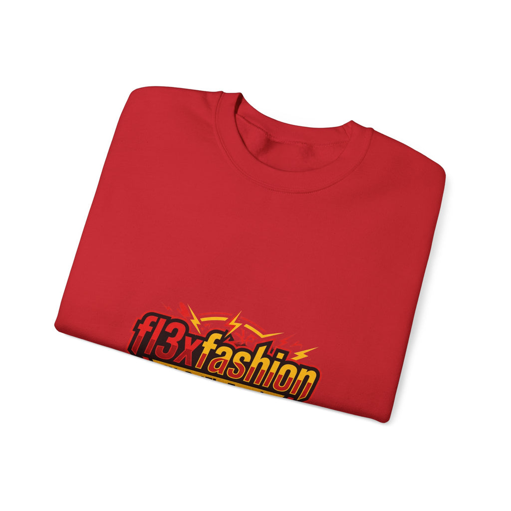 Logo Pattern Sweatshirt — fi3xfashion Graphic Crewneck