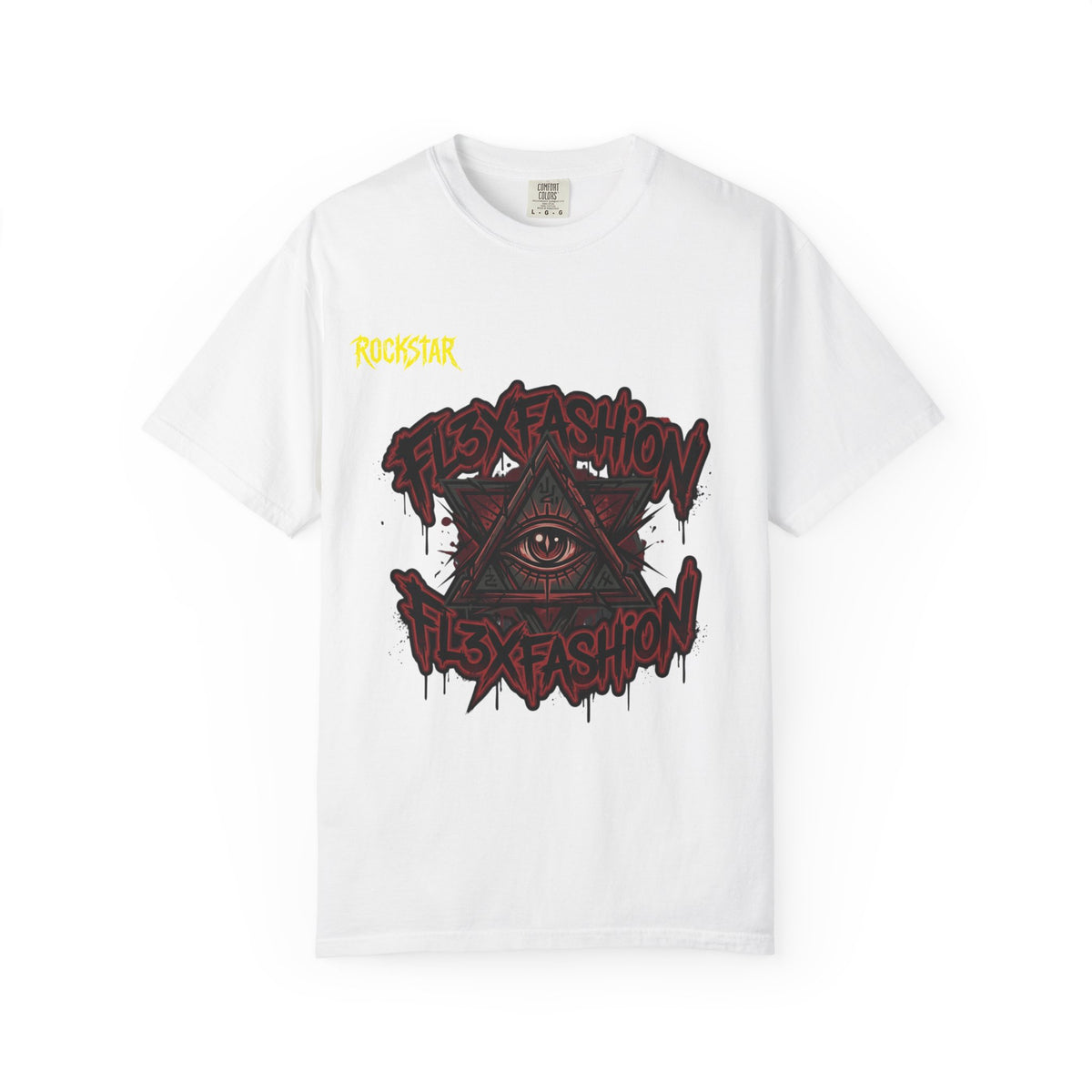 Graphic Tee — “Flex Fashion” All-Seeing Eye Streetwear T-Shirt