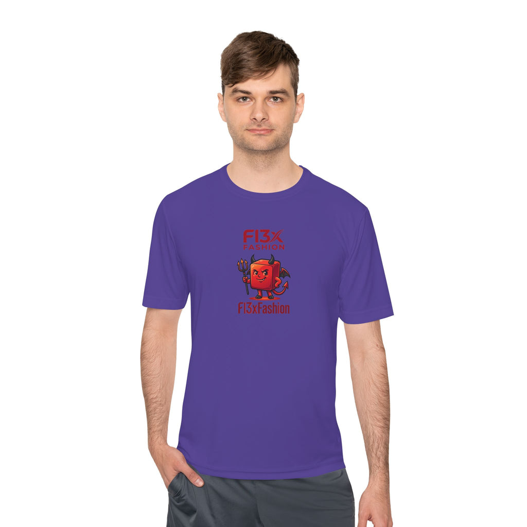 F13x Fashion Devil Logo Tee — Moisture-Wicking Athletic Shirt