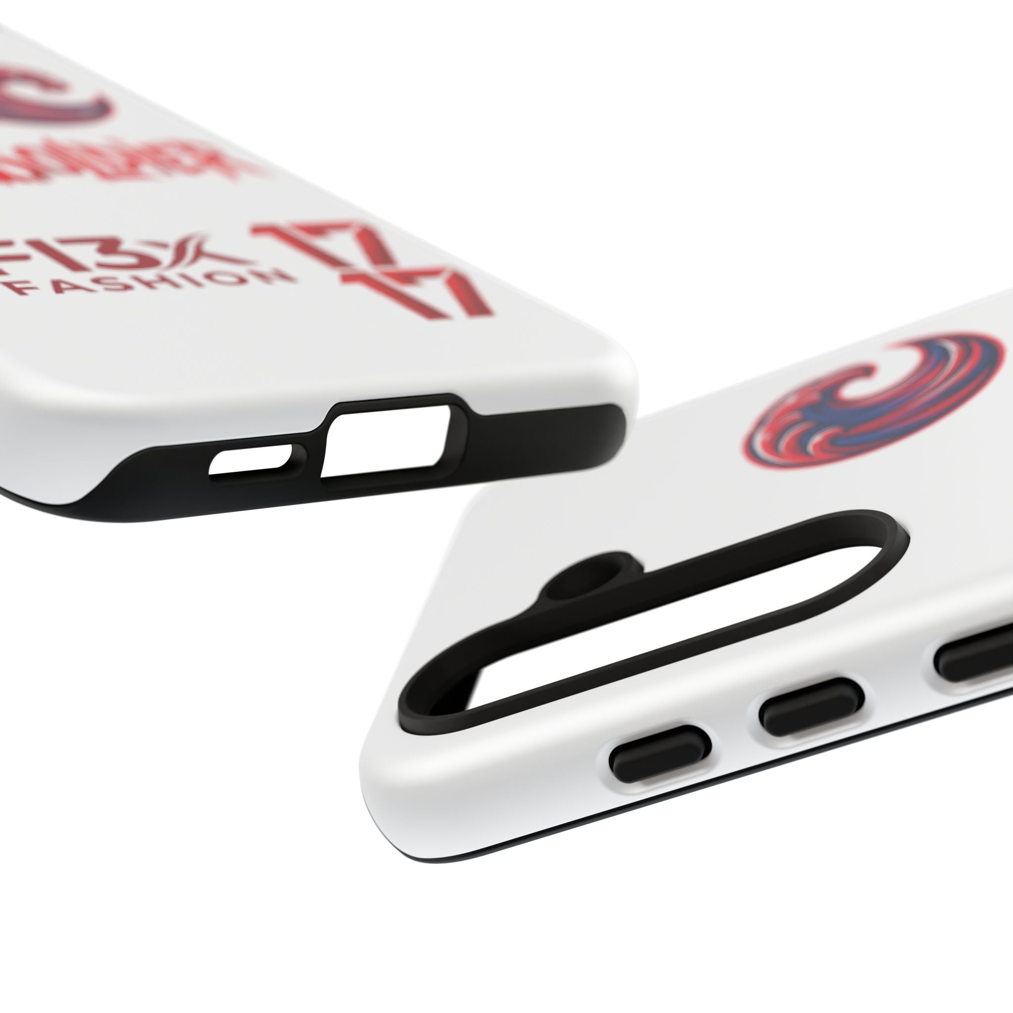 Phone Case — 'ImaSoldier' Red Wave Protective Hard Case