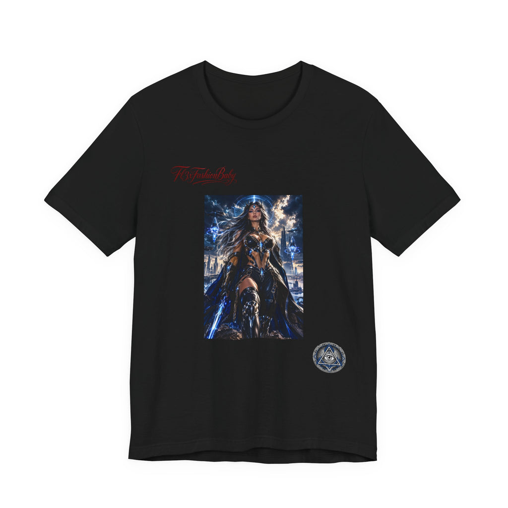 Wonder Heroine Graphic Tee — 'Flirtatious Lady' Front Print