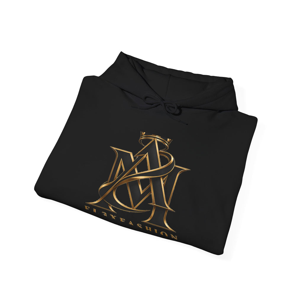 Monogram Logo Hoodie — Stylish Aesthetic Streetwear Pullover