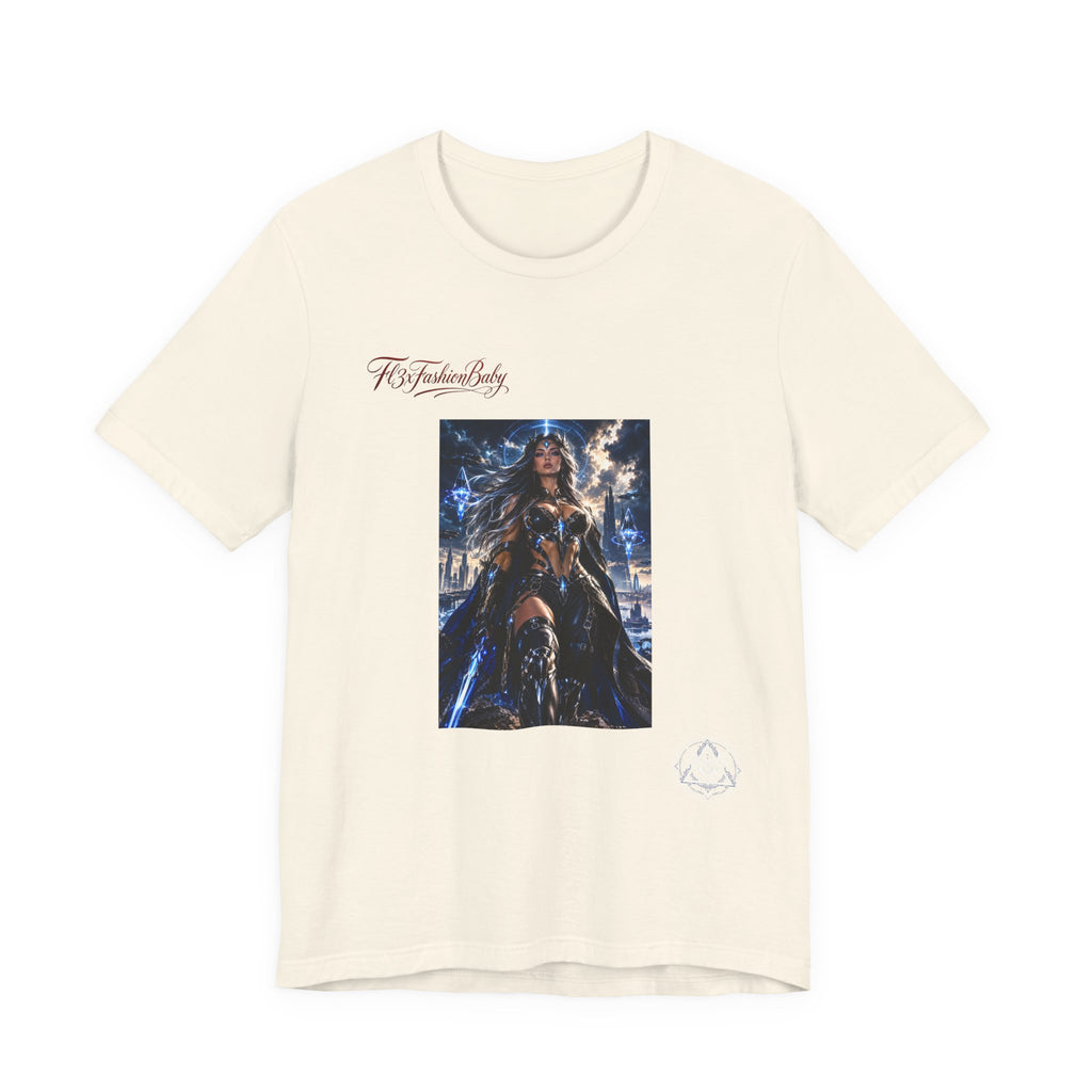 Wonder Heroine Graphic Tee — 'Flirtatious Lady' Front Print