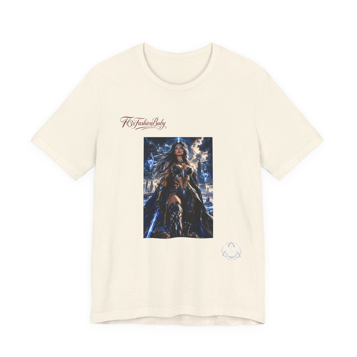 Wonder Heroine Graphic Tee — 'Flirtatious Lady' Front Print