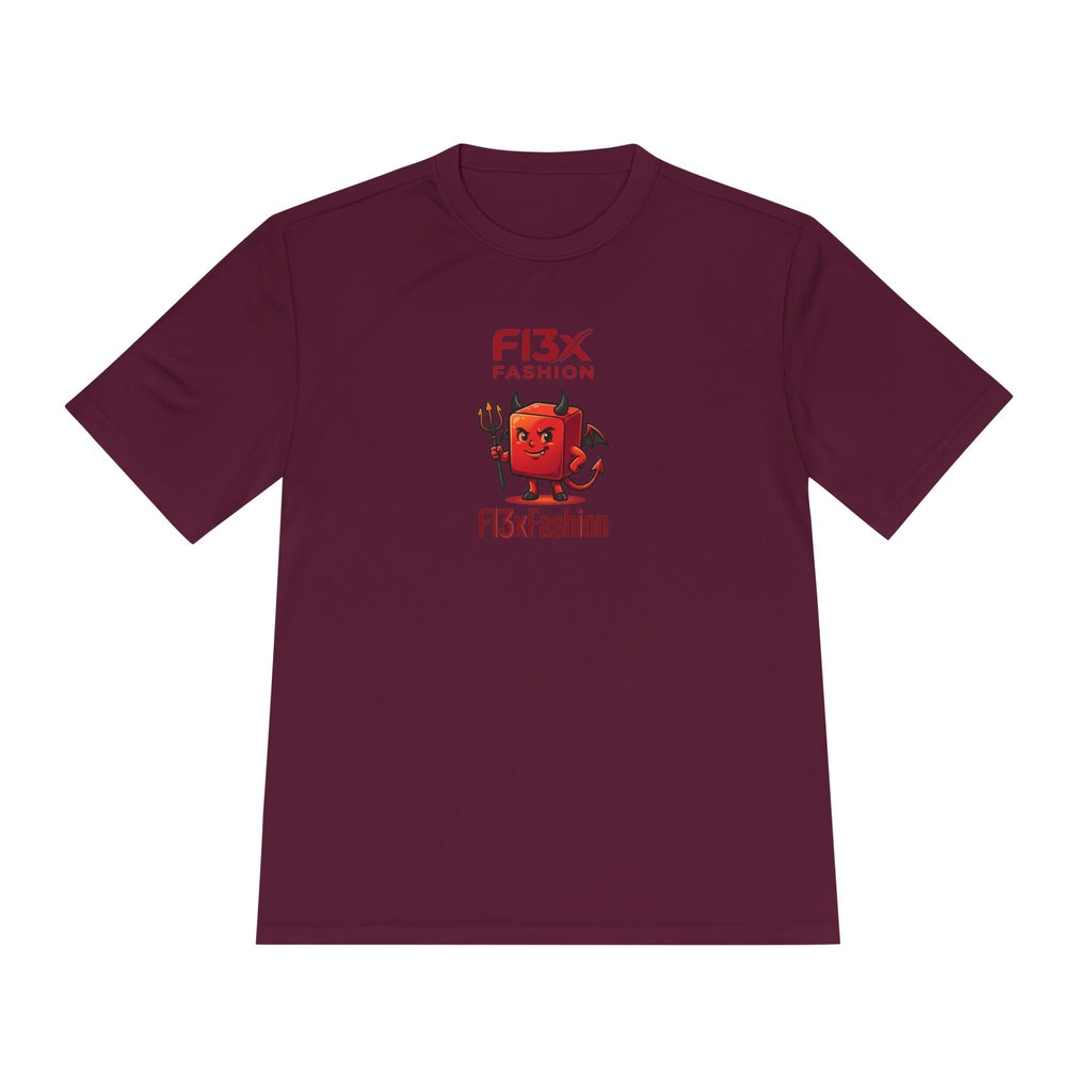 F13x Fashion Devil Logo Tee — Moisture-Wicking Athletic Shirt