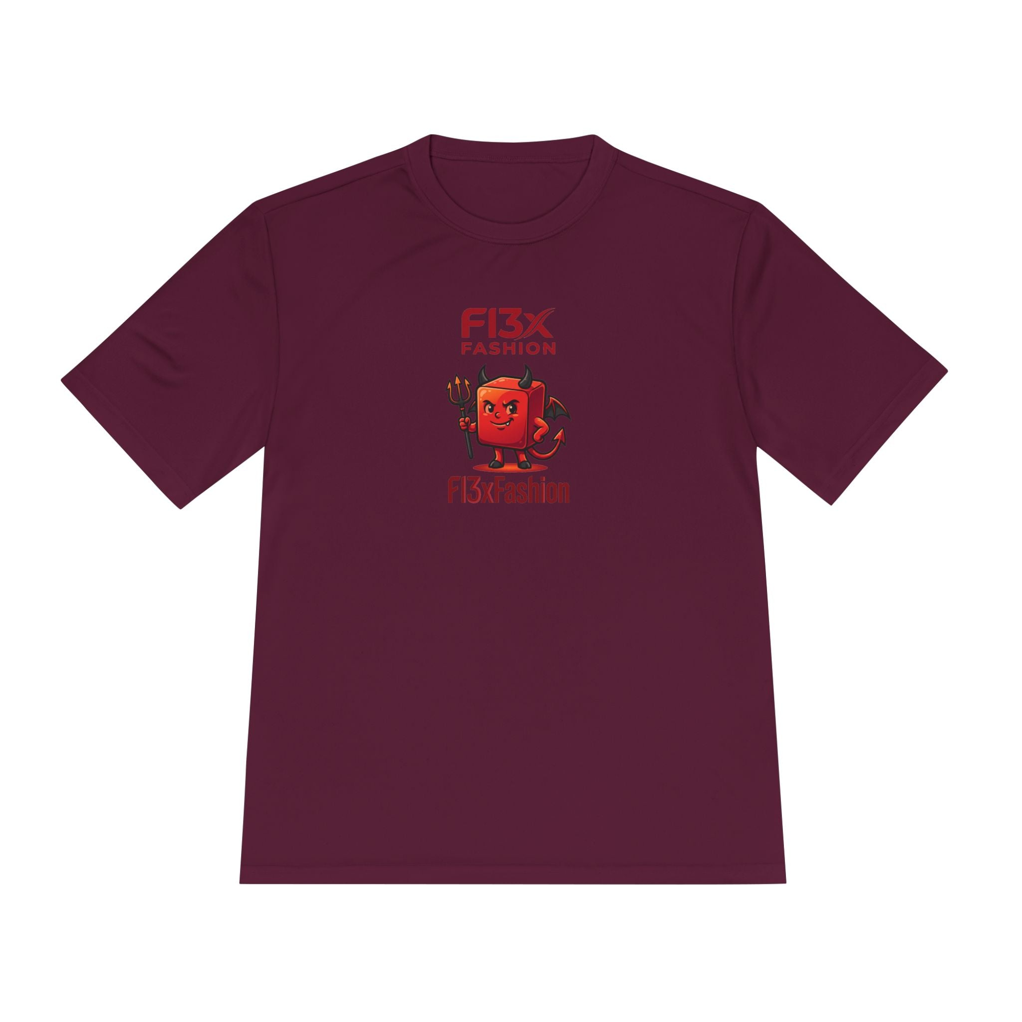 F13x Fashion Devil Logo Tee — Moisture-Wicking Athletic Shirt