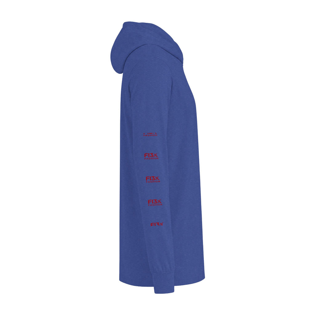 Horror Joker Face Hooded Long Sleeve Tee — Graphic Streetwear Top