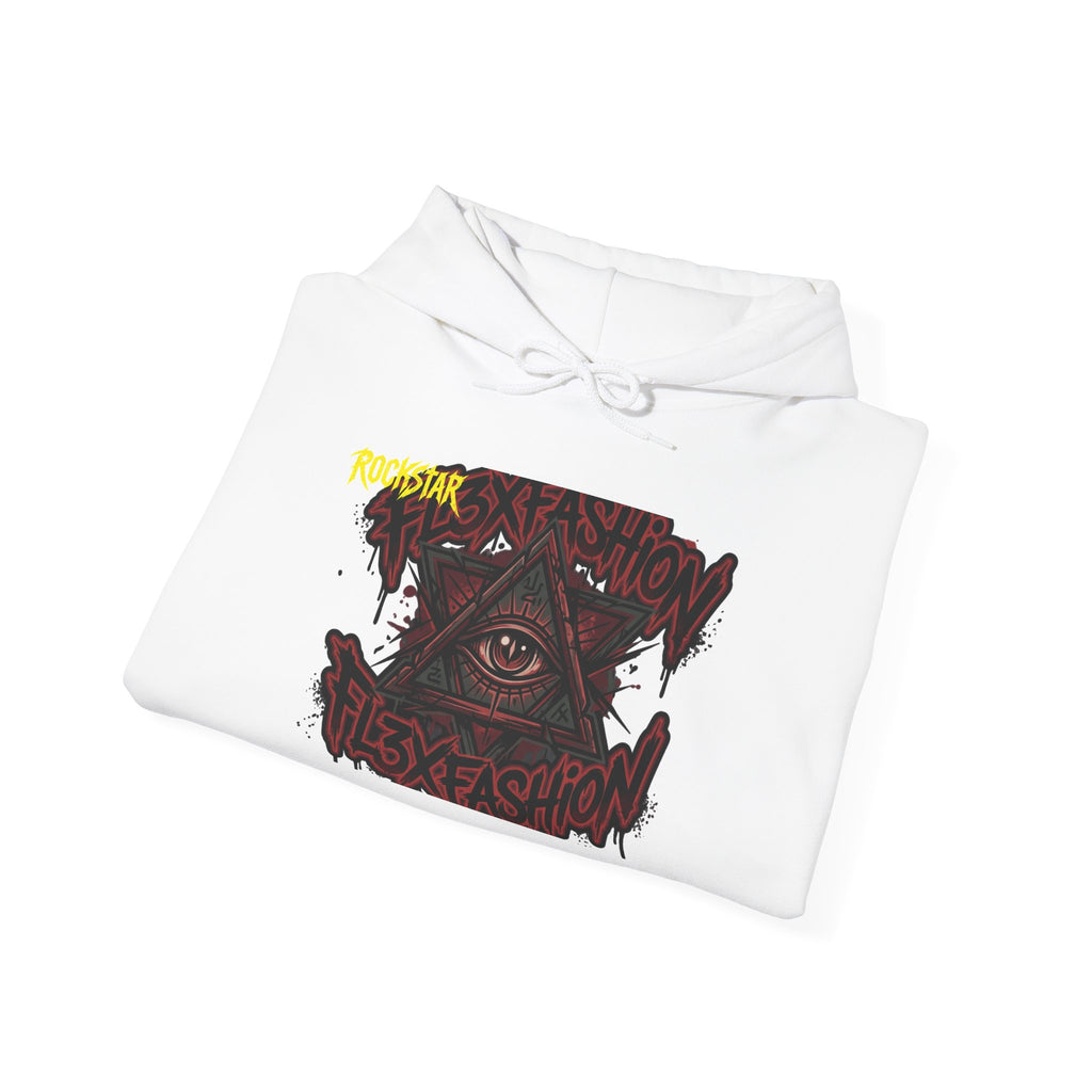 Conspiracy Eye Graphic Hoodie — All-Seeing Eye Streetwear Sweatshirt