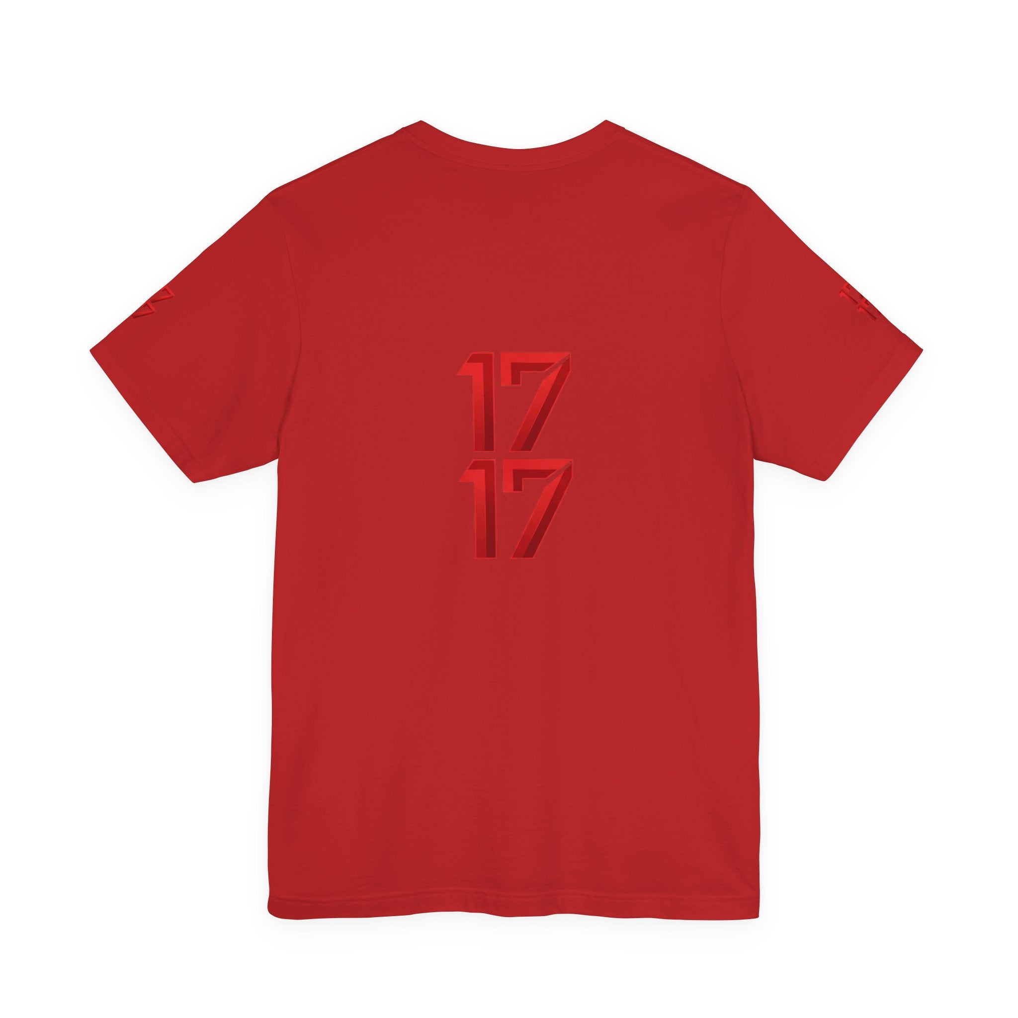 Stay Krazi Graffiti Tee — Red 17 Streetwear T‑Shirt