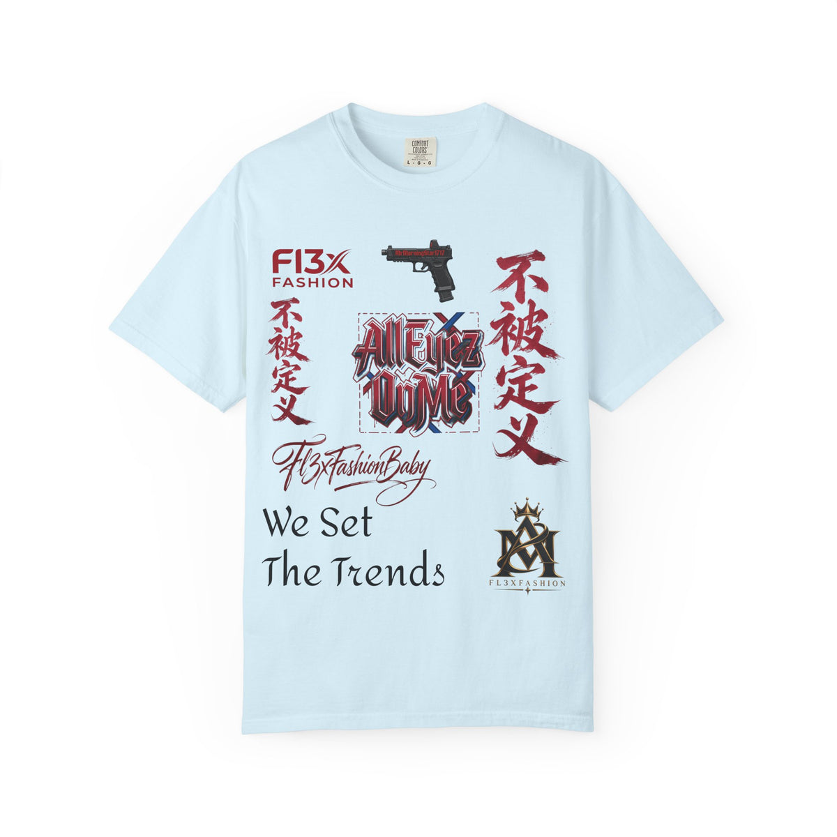 Graphic Tee — Asian Calligraphy & Streetwear Logo T-Shirt