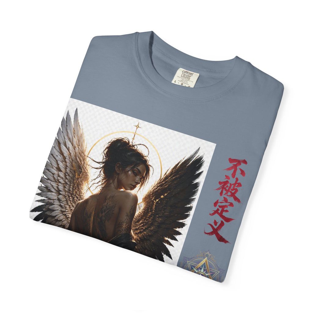 Angel Wings Graphic Tee — "FL3XFASHION" Gothic Streetwear T-Shirt
