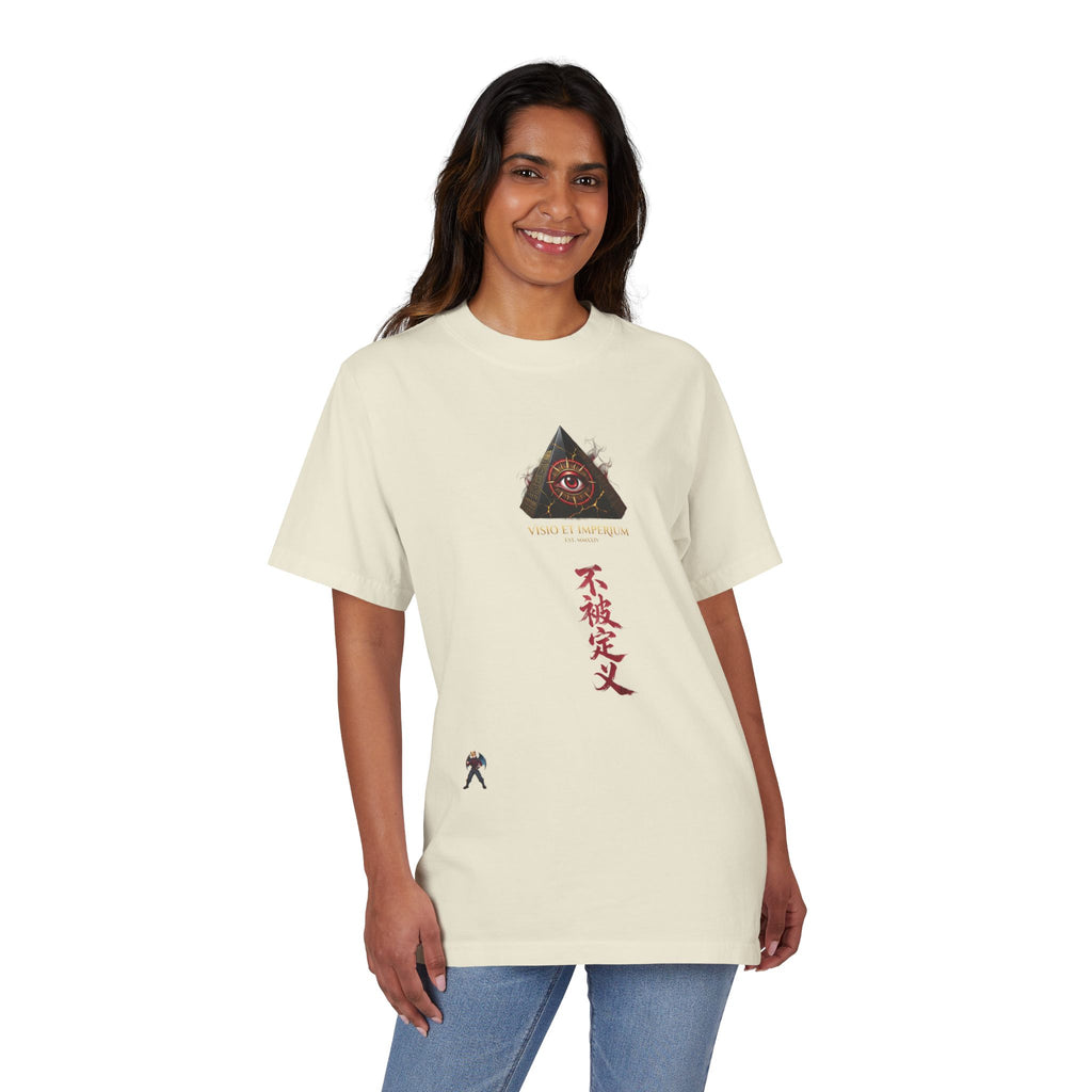 Graphic T-Shirt — Eye Pyramid & Kanji Streetwear Tee