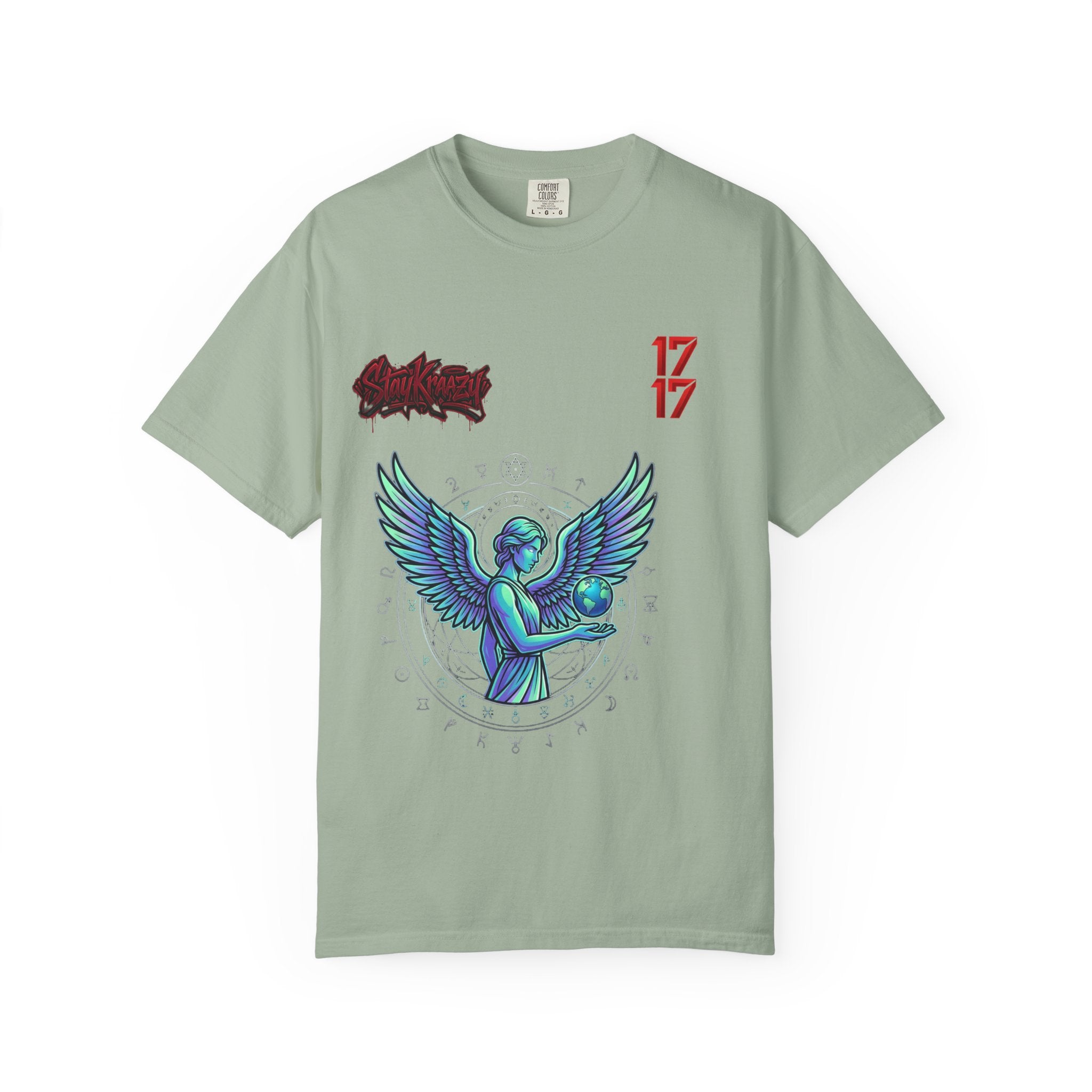 Angel & Devil Graphic T-Shirt — '24 Hours To Live' Streetwear