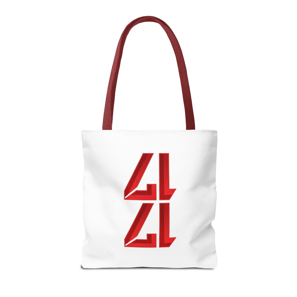 Dripping Blood Graphic Tote Bag — Red Horror Aesthetic Tote