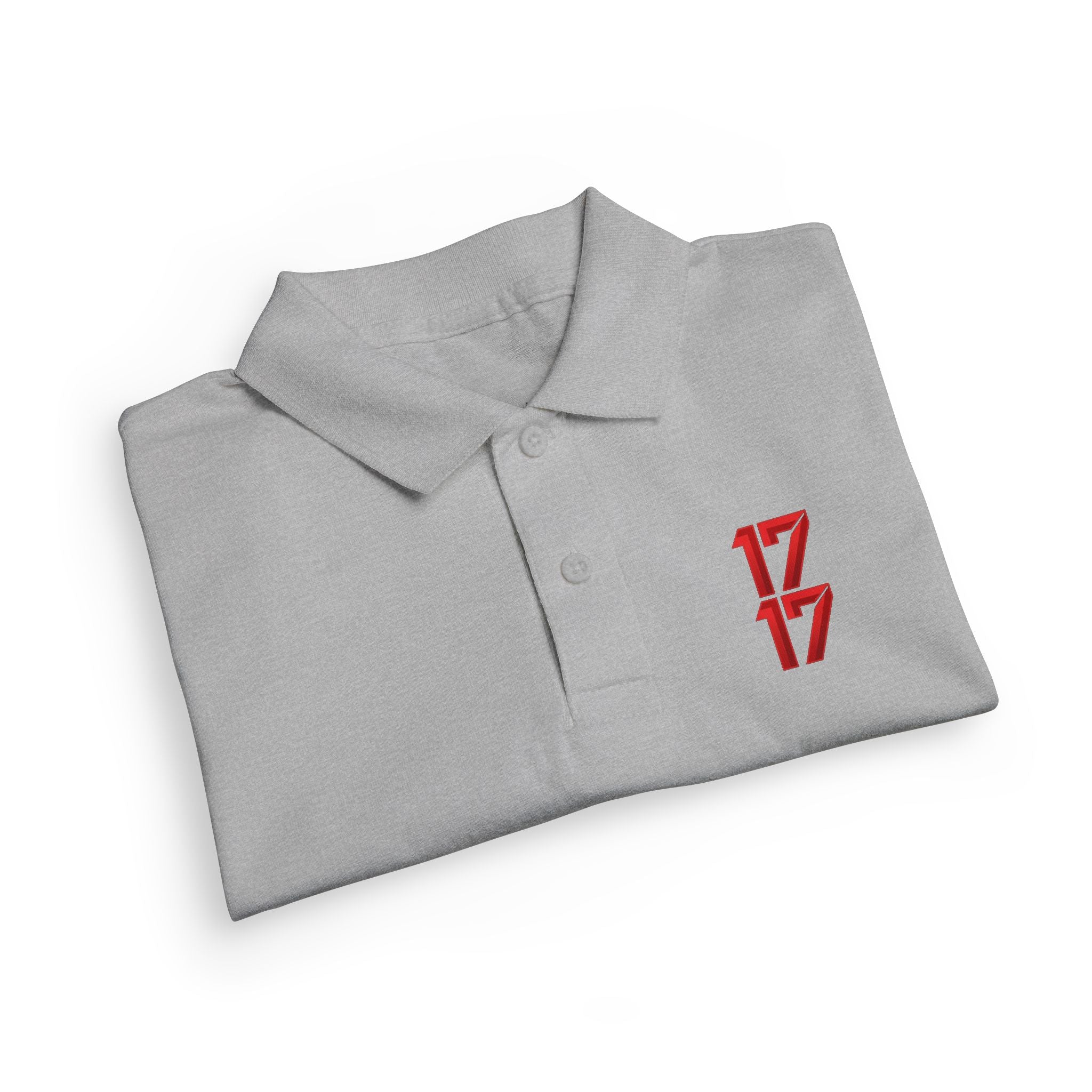 Youth Polo — Red 17 Graphic School Spirit Polo