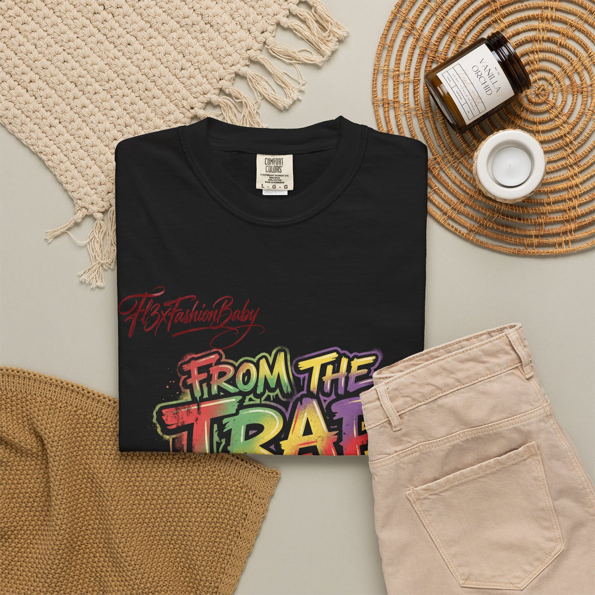 From the Trap to the Mob Graphic Tee — Streetwear Rap Culture T-Shirt