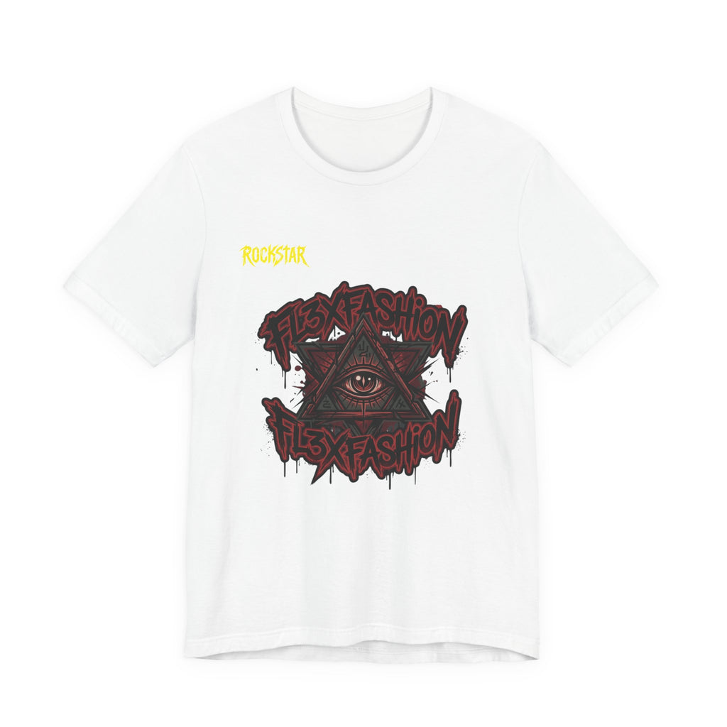 Graphic Tee — 'Flex Fashion' All-Seeing Eye Streetwear T-Shirt