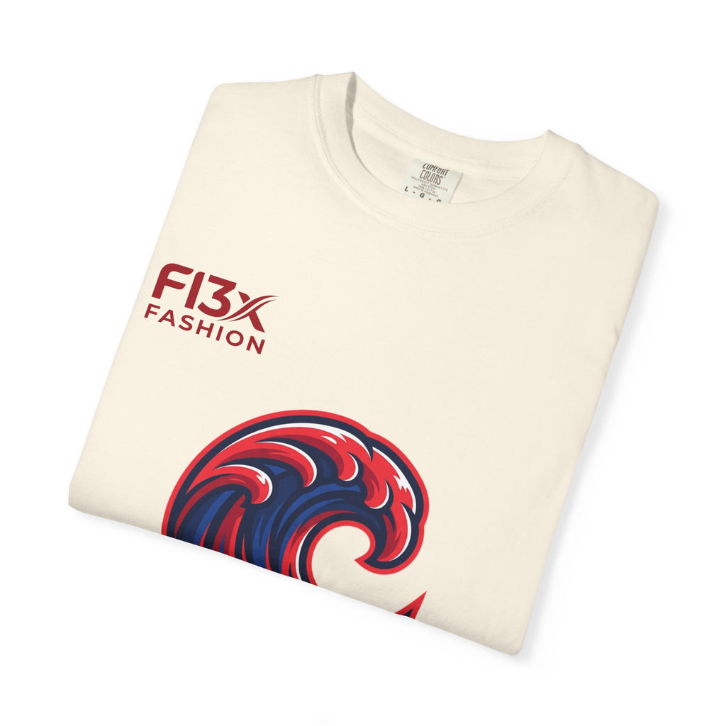 Wave Emblem T-Shirt — 'I'm A Soldier' Graphic Crew Tee